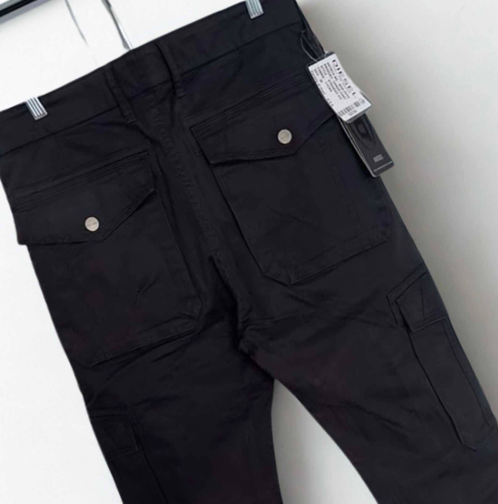Diesel Black Cargo Pants - Men’s Premium Streetwear