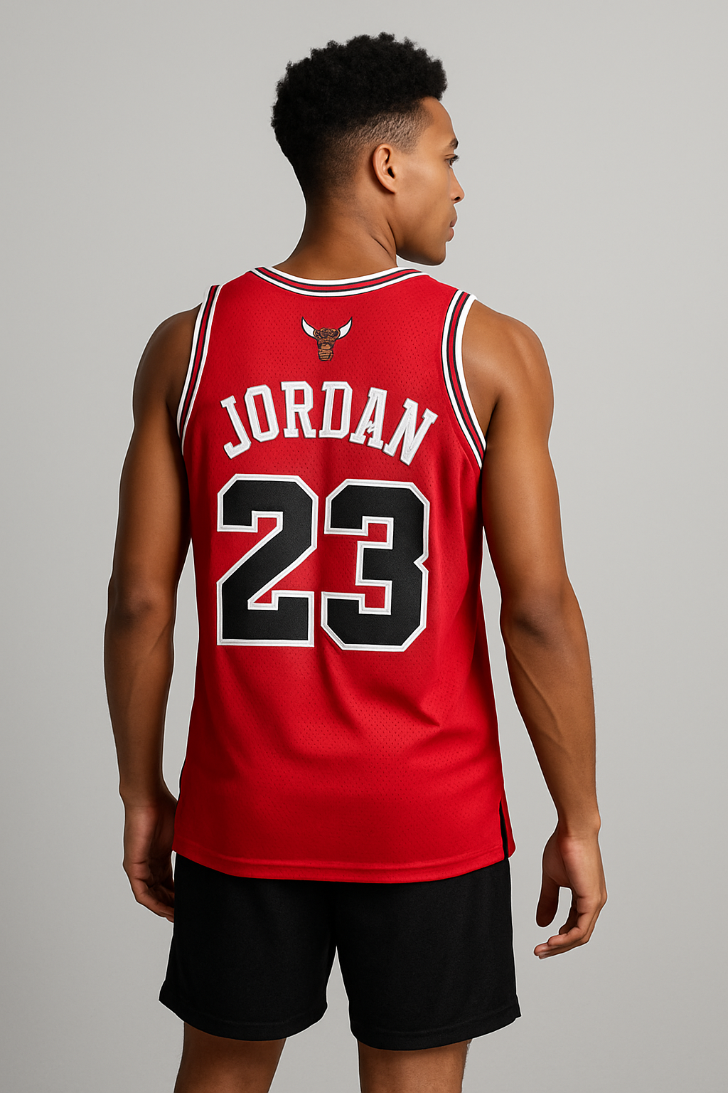 Michael Jordan #23 Chicago Bulls Classic Red Jersey