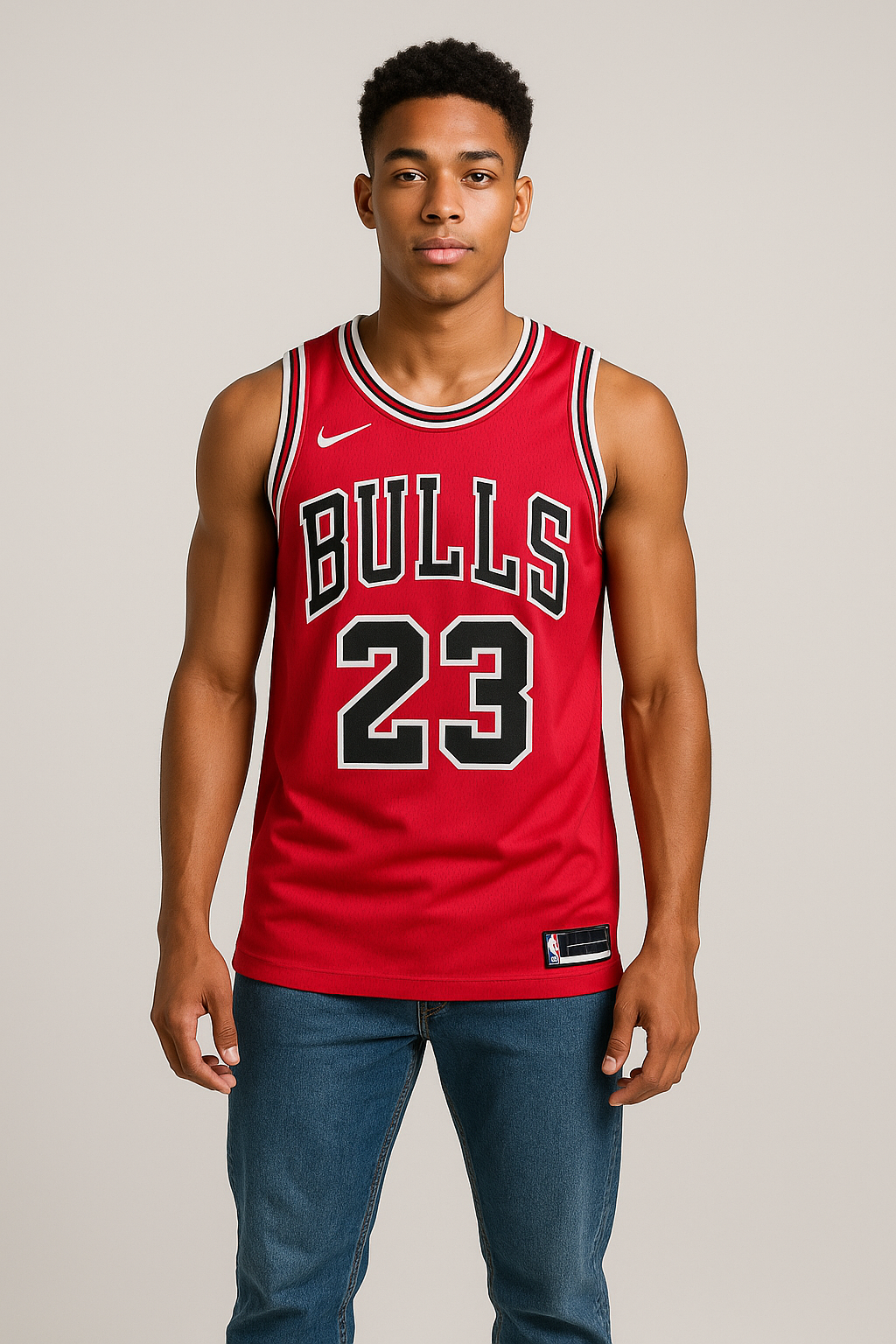 Michael Jordan #23 Chicago Bulls Classic Red Jersey