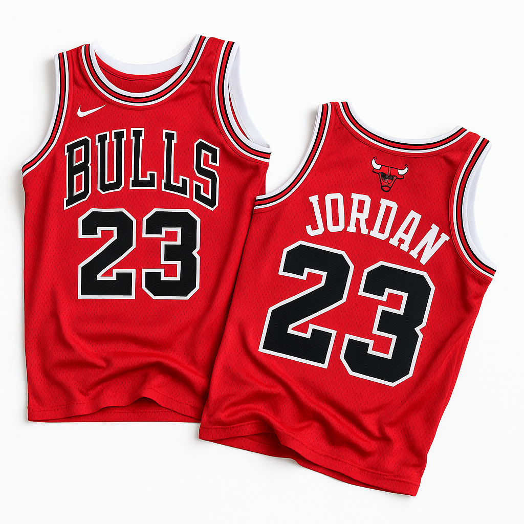 Michael Jordan #23 Chicago Bulls Classic Red Jersey