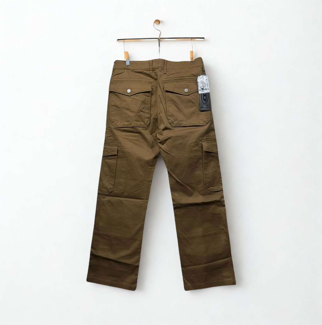 Diesel Brown Cargo Pants - Men’s Utility Streetwear