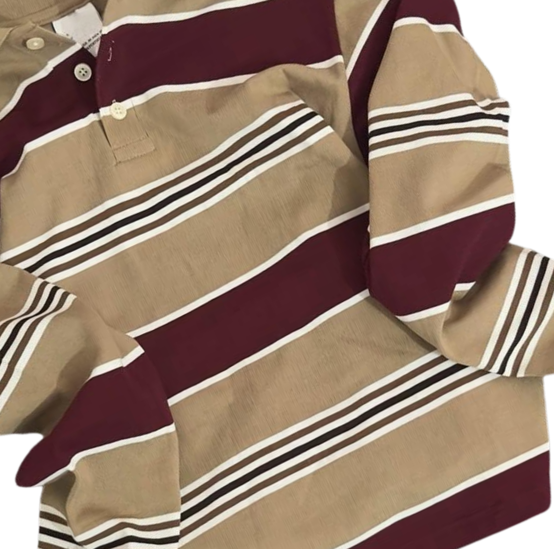 Vintage-Inspired Striped Long Sleeve T-Shirt